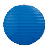 Beistle 54570-B Paper Lanterns, blue, 9½