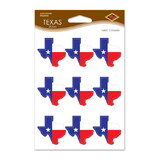 Beistle 54744 Texas Stickers, 4