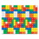 Beistle 54771 Building Blocks Backdrop, insta-theme, 4' x 30', Price/1/Package