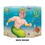 Beistle 54800 Mermaid Photo Prop, prtd 2 sides w/different designs; 1 side mermaid/other side King Neptune, 3' 1" x 25"