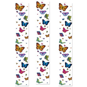 Beistle 54817 Butterfly Party Panels, 12" x 6'