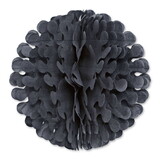 Beistle 54896-BK Tissue Flutter Ball, black, 19