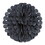 Beistle 54896-BK Tissue Flutter Ball, black, 19"