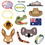 Beistle 54953 Australian Photo Fun Signs, prtd 2 sides w/different designs, 6½"-11", Price/12/Pkg