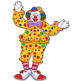 Beistle 55020 Jointed Circus Clown, 30