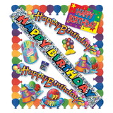 Beistle 55022 Happy Birthday Party Kit
