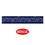 Beistle 55038-B 1-Ply Metallic Fringe Drape, blue, 15" x 10'