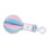 Beistle 55053 Tissue Rattle, pink & lt blue, 17", Price/1/Package