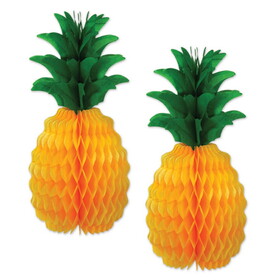 Beistle 55105-12 Pkgd Tissue Pineapples, 12"