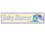 Beistle 55132 Baby Shower Sign w/Tissue Parasol, 8" x 31", Price/1/Package