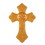 Beistle 55559-GD Gold Plastic Cross, 17&#189;" x 12"
