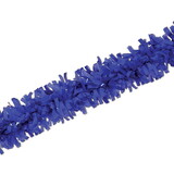 Beistle 55599-B Pkgd Tissue Festooning, blue, 25'
