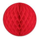 Beistle 55619-R Tissue Ball, red, 19