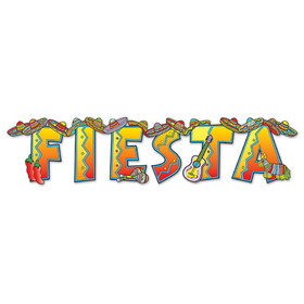 Beistle 55681 Fiesta Streamer, 8" x 35"
