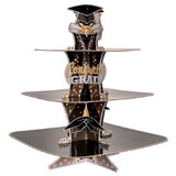 Beistle 56014 Graduation Cupcake Stand, assembly required, 15