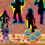 Beistle 56018 60's Hippie Silhouettes, prtd 2 sides, 15&#190;" x 7"-8&#190;"