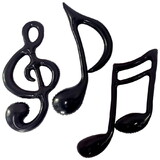 Beistle 56025 Inflatable Musical Notes, 17
