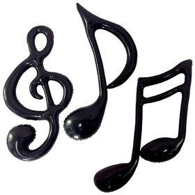 Beistle 56025 Inflatable Musical Notes, 17"-18"