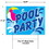 Beistle 56063 Plastic Pool Party Yard Sign, 1 metal H stake included; all-weather; assembly required, 11&#189;" x 15&#189;", Price/1/Package
