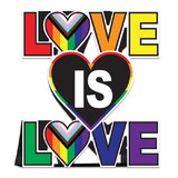 Beistle 56109 3-D Love Is Love Centerpiece, prtd 2 sides; assembly required, 9½