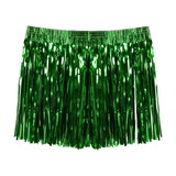 Beistle 56127-G Tinsel Hula Skirt, green, 33