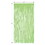 Beistle 56175-NL 1-Ply Plastic Fringe Curtain, neon lime, 6' 4&#189;" x 3' 3"