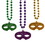 Beistle 56196 Beads w/Glittered Mask Medallion, 33", Price/3/Card