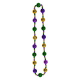 Beistle 56253 Jumbo Mardi Gras Beads, 38