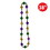 Beistle 56253 Jumbo Mardi Gras Beads, 38", Price/1/Card