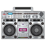 Beistle 56384 Boom Box Stand-Up, 3' 3¼