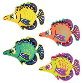 Beistle 56412 Inflatable Fish, 7&#189;" x 11"