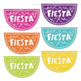 Beistle 56432 Fiesta Picado Style Plastic Buntings, 30