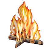 Beistle 57322 3-D Campfire Centerpiece, assembly required, 12