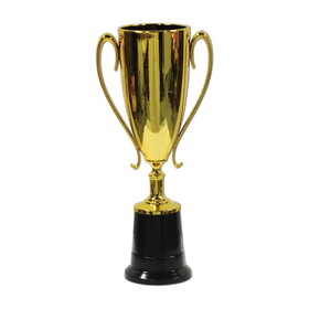 Beistle 57379 Trophy Cup Award, gold, 8&#189;"