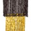Beistle 57510-BKGD 3-Tier Shimmering Chandelier, black & gold (1-Ply), 4'