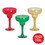 Beistle 57660-RGDG Margarita Shot Glasses, asstd colors, 1 Oz