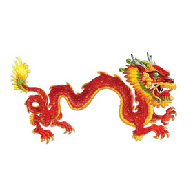 Beistle 57782 Jointed Dragon, 6'