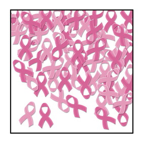 Beistle 57800 Fanci-Fetti Pink Ribbons, pink & cerise