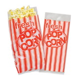 Beistle 57822 Popcorn Bags, 4" x 9½" x 2"