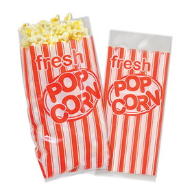 Beistle 57822 Popcorn Bags, 4" x 9&#189;" x 2"