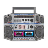 Beistle 57851 Boom Box Stand-Up, 3' 1