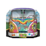 Beistle 57950 Hippie Bus Photo Prop, 3' 1