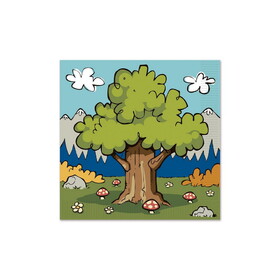 Beistle 58308 Woodland Friends Luncheon Napkins, (2-Ply)