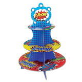 Beistle 59892 Hero Cupcake Stand, assembly required, 16