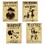 Beistle 59910 Pirate Wanted Sign Cutouts, 15&#188;"