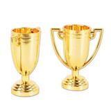 Beistle 59913 Trophy Cups, gold, 2½