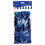 Beistle 59927-B Metallic Tassel Garland, blue, 9&#190;" x 8'