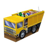 Beistle 59975 3-D Dump Truck Centerpiece, assembly required, 5¼