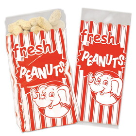 Beistle 59977 Peanut Bags, 4" x 9&#189;" x 2"