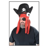 Beistle 60018 Felt Pirate Squid Hat, one size fits most